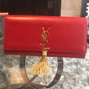 YSL Red Purse - SLIGHTLY USED